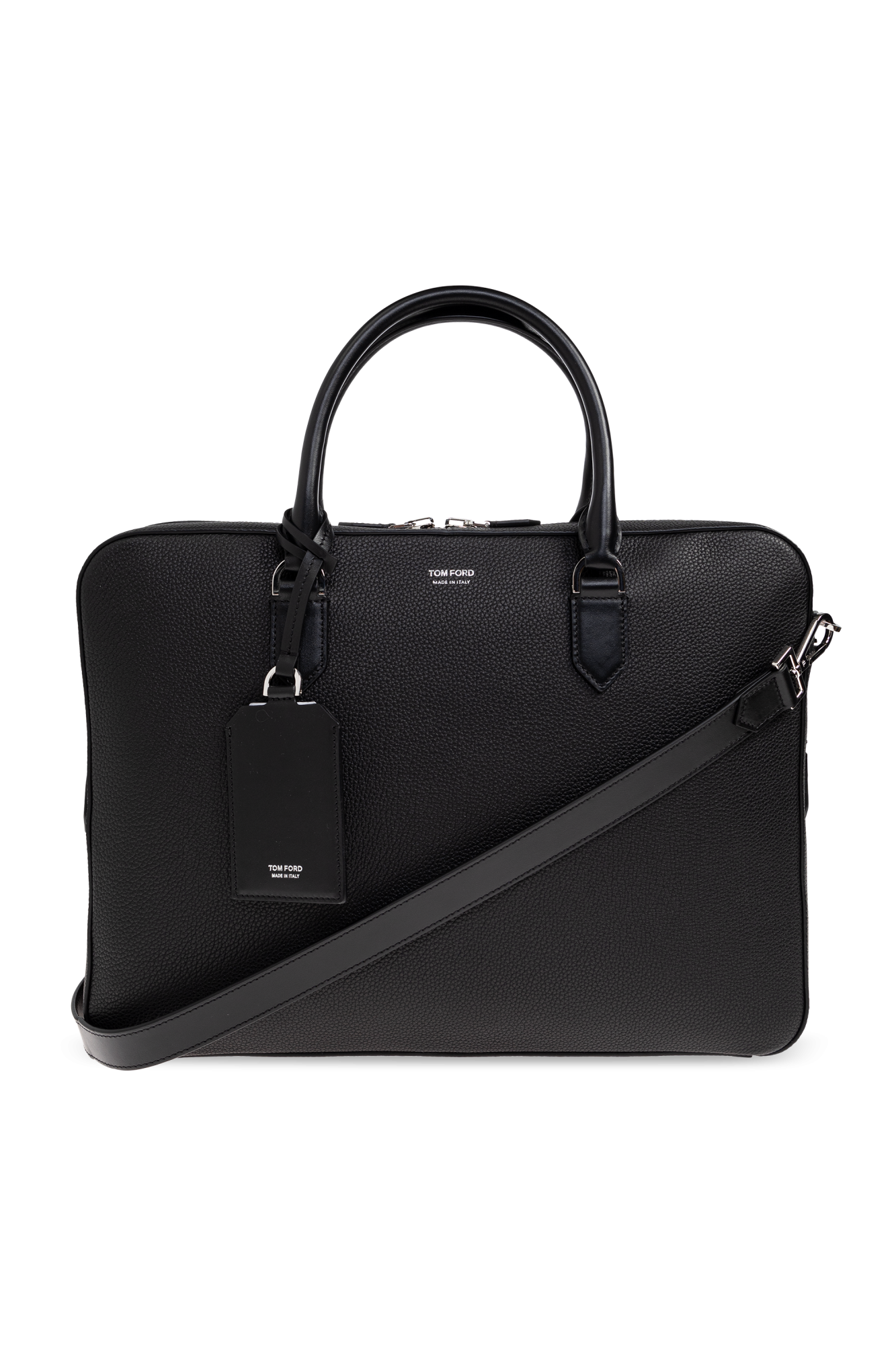 Tom Ford Leather briefcase | Men's | Vitkac